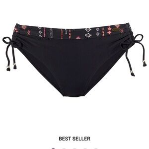 Lascana Side Tie Mid Rise Bikini Bottom